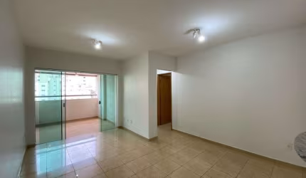 Apartamento de 68 m² com 02 suítes para alugar por R$ 2.200/mensais no Setor Bueno - Goiânia