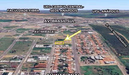 Terreno de 395 m² à venda por R$ 140.000 - Polocentro l - Anápolis