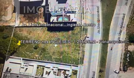 Terreno à venda, 1255.00 m2 por R$2500000.00  - Ingleses Do Rio Vermelho - Florianopolis/SC