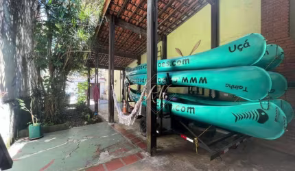 EXCELENTE CASA, 3 DORMITÓRIOS, JARDIM, GARAGEM, À 1 QUADRA DA PRAIA EM SÃO VICENTE!!