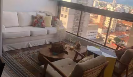 Lindíssimo apto de alto padrão com 03 suítes em Santos!!!!!! Oportunidade!!!!!!