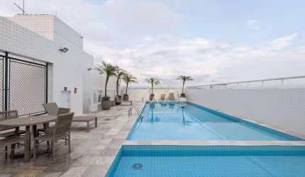 LAZER ESTILO CLUBE, PRÉDIO NOVO, SUPER BEM LOCALIZADO, NA CIDADE DE SANTOS!!!