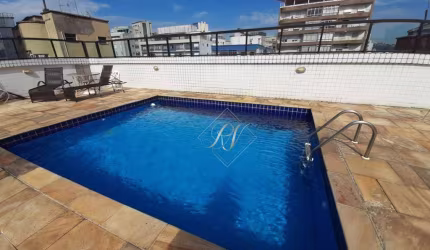 QUADRA DA PRAIA!! EXCELENTE APARTAMENTO, 2 DORMITÓRIOS, ANDAR ALTO, VAGA DEMARCADA, BOQUEIRÃO EM SANTOS!!!