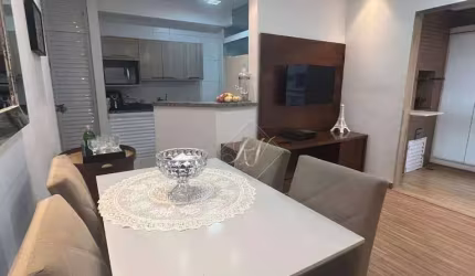 SALA COM SACADA FECHADA EM VIDROS, 2 DORMITÓRIOS, LAZER COMPLETO NA CIDADE DE SANTOS!!!