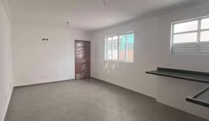 PRÉDIO NOVO, FRENTE, 2 DORMITÓRIOS, VAGA DEMARCADA NA CIDADE DE SANTOS!!!