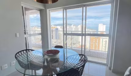 VISTA MAR INCRIVEL, VARANDA ENORME, 2 SUÍTES, À 1 QUADRA DA PRAIA DO BOQUEIRÃO NA CIDADE DE SANTOS!!!