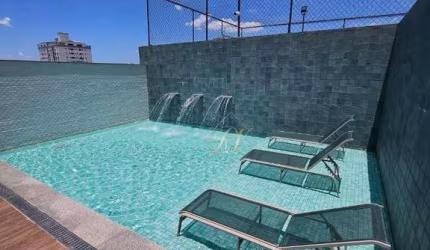 Apartamento com 2 dormitórios, 82 m² - venda por R$ 1.148.000,00 ou aluguel por R$ 8.160,00/mês - Aparecida - Santos/SP