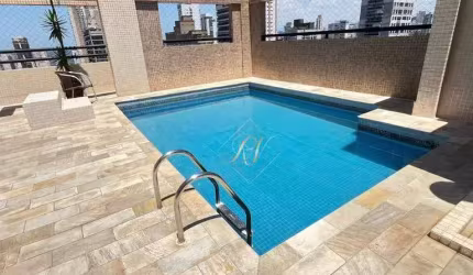 EXCELENTE OPORTUNIDADE!!! APARTAMENTO IMPECÁVEL, SACADA NA SALA, 2 DORMITÓRIOS, LAZER COMPLETO, 2 VAGAS DE GARAGEM NO BAIRRO EMBARÉ EM SANTOS!!!