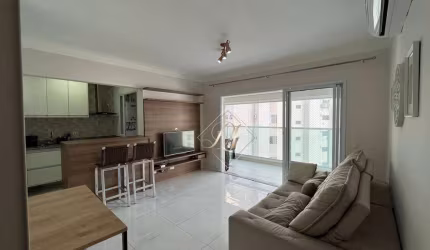 Maravilhoso Apartamento tipo Studio mobiliado, andar alto, vista mar e lazer completo em Santos!!!