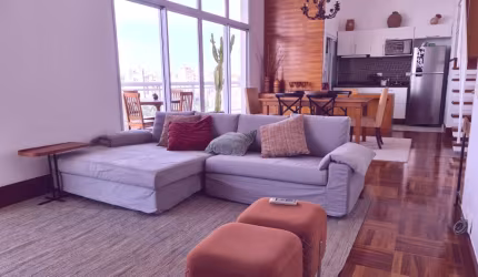 EXCELENTE LOFT MPBILIADO - AMPLO - LAZER - LOCALIZAÇÃO PRIVILEGIADA