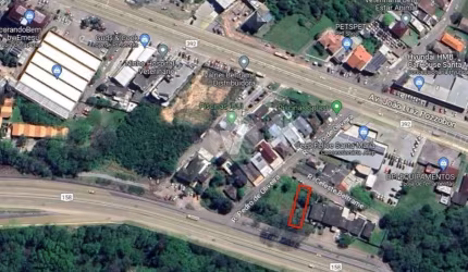 Excelente terreno à venda de frente para BR 158 no Cerrito!