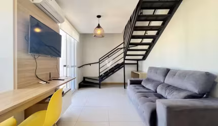 Loft mobiliado no centro