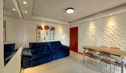 Apartamento dois dormitórios com suíte.