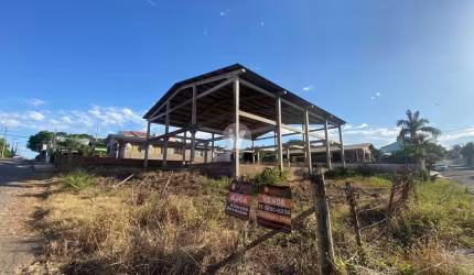 Pavilhão no bairro Juscelino Kubitschek