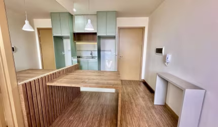 Apartamento mobiliado com churrasqueira