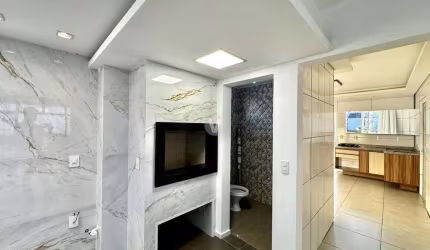 Apartamento amplo, 3 dormitórios, 2 banheiros, 3 vagas, 2 sacadas e área gourmet
