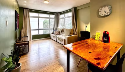 Apartamento de 1 dormitório 100% MOBILIADO
