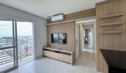 Apartamento de 02 dormitórios com suíte churrasqueira sacada e vaga de garagem p