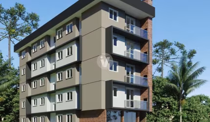 Apartamento 1 dormitório, sacada, churrasqueira e garagem (adquirida separadamen