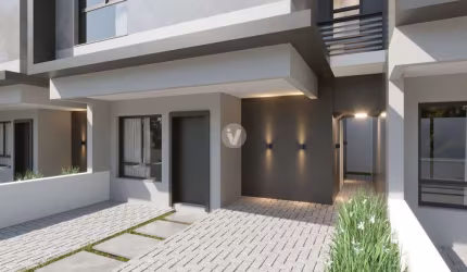 Casa 3 dormitórios com suíte no Terras de Santorini!