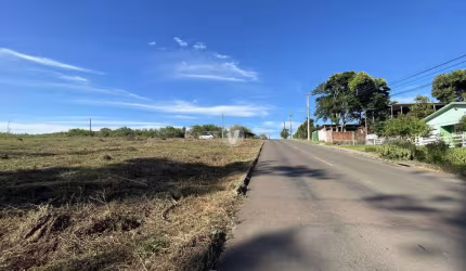 Terreno de esquina no bairro Diácono João Luiz Pozzobon!