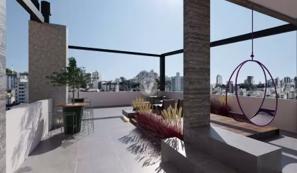 Apartamento 2 suítes e terraço no Lourdes