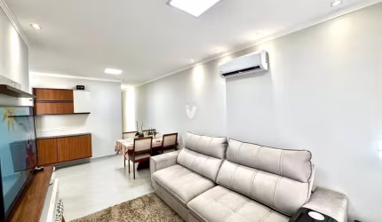 Casa 2 dormitórios semimobiliada, com suíte e área gourmet!