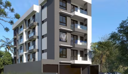 Apartamento 1 dormitório, sacada, churrasqueira em Camobi