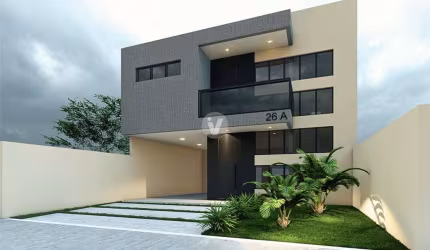 Casa em construção com 3 dormitórios e churrasqueira no Residencial Schons