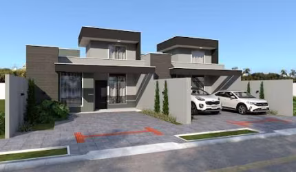 Casa com 3 dormitórios à venda, 112 m² por R$ 698.000,00 - Parque Verde - Cascavel/PR