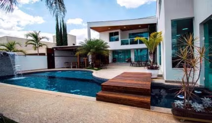 Casa com 4 dormitórios à venda, 497 m² por R$ 3.300.000,00 - Condomínio Pontal da Liberdade - Lagoa Santa/MG
