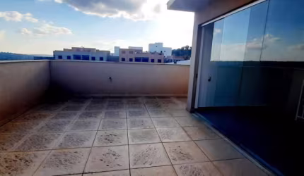 Cobertura com 3 dormitórios à venda, 159 m² - Lagoa Mansões - Lagoa Santa/MG
