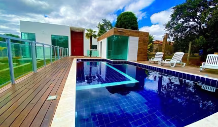 Casa com 3 dormitórios à venda, 190 m² por R$ 1.200.000,00 - Condomínio Estância da Mata - Jaboticatubas/MG