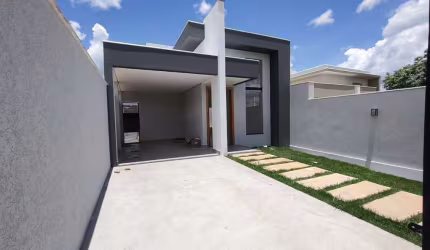 Casa nova, primeira moradia com 03 quartos e 01 suite com closet e varanda!!!