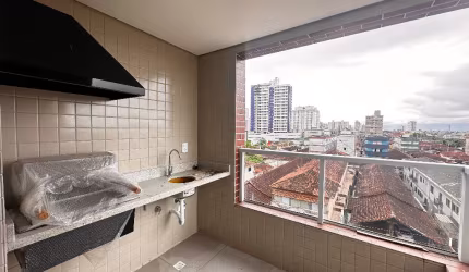 Apartamento 02 dormitórios Aviação Praia Grande
