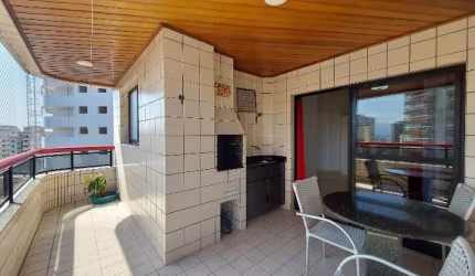 Apartamento porteira fechada na Tupi Praia Grande