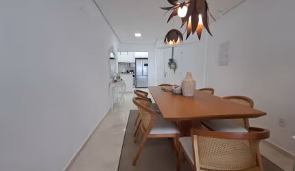 Apartamento mobiliado no Maracanã Praia Grande