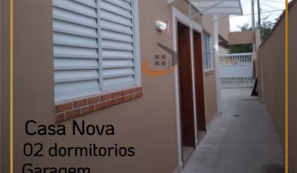 Casa nova 02 dormitórios em São Vicente