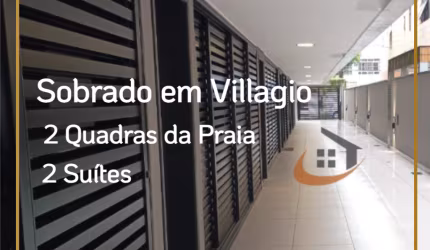 Sobrado novo perto da Praia- Boqueirão - Santos