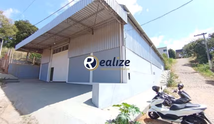 Galpão Comercial 320m² para Locação no Portal,  Guarapari-ES - Realize Negócios Imobiliários.