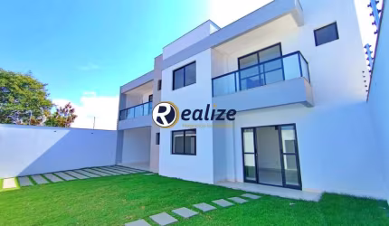 Casa Duplex de alto padrão à venda composta por 3 suítes á venda no Itapebussu, Guarapari-ES - Realize Negócios Imobiliários.