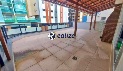 Cobertura Linear composto por 2 quartos, na quadra do mar e área goumet privativa à venda na Praia do Morro, Guarapari-ES - Realize Negócios Imobiliários.