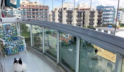 Apartamento para Venda em Cabo Frio, Passagem, 3 dormitórios, 1 suíte, 3 banheiros, 2 vagas