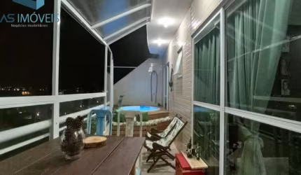 Cobertura para Venda em Cabo Frio, Braga, 3 dormitórios, 3 suítes, 4 banheiros, 1 vaga