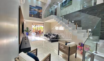 Sobrado diferenciado de 250m² de área construida à venda, próximo ao Ribeirão Shopping - Ribeirão Preto/SP.