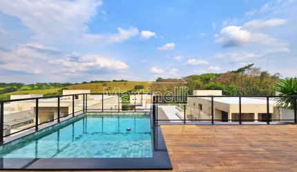 Sobrado de 503m² de área terreno para venda e locação no Condomínio Alphaville III, próximo a Vinícola Terras Altas - Bairro Bonfim Paulista, Ribeirão Preto/SP.