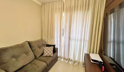 Apartamento mobiliado de 66m² para locação, próximo ao Shopping Mirante Plaza Sul - Ribeirão Preto/SP.