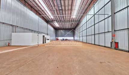 Galpão comercial de 163.952m² de área terreno e 1.673m² de área construída para locação, próximo ao Distrito Industrial - Ribeirão Preto/SP.