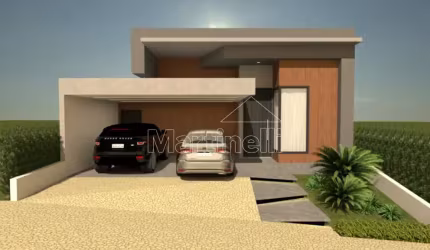 Casa térrea de 186m² de área construída à venda, próximo ao Buffet e Espaço de Eventos Villa do Lago - Bairro Cond. Quinta da Mata, Ribeirão Preto/SP.