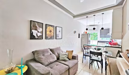 Apartamento mobiliado de 43m² para locação, próximo a Faculdade UNAERP - Bairro Iguatemi, Ribeirão Preto/SP.